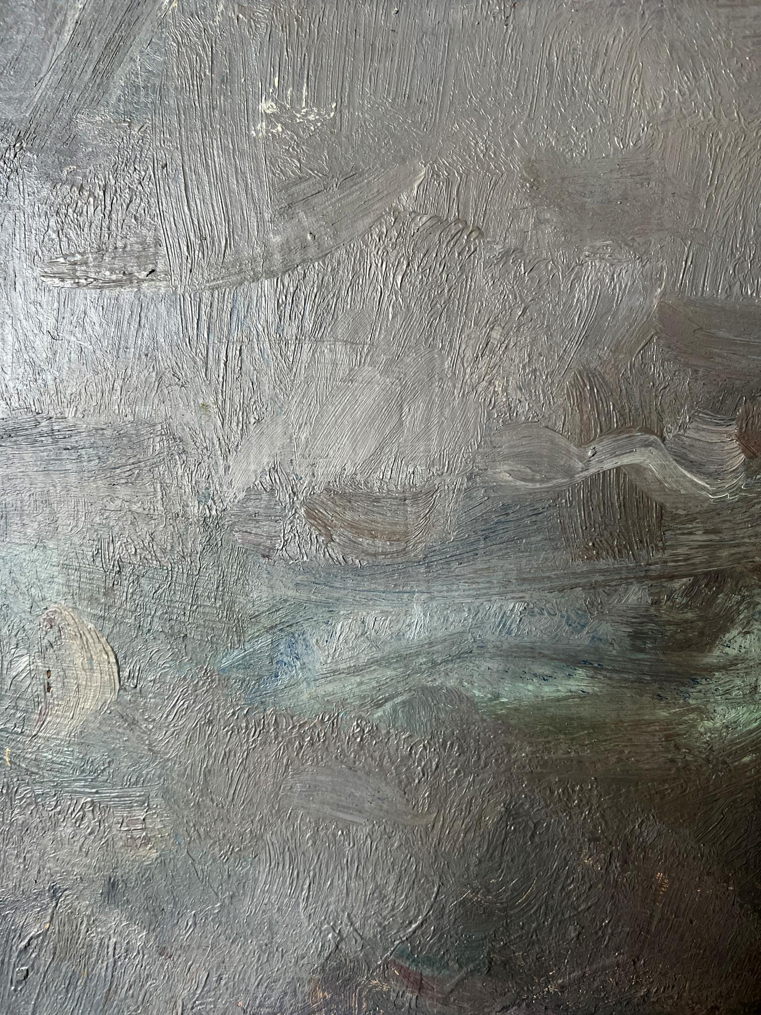 Oil painting Evening