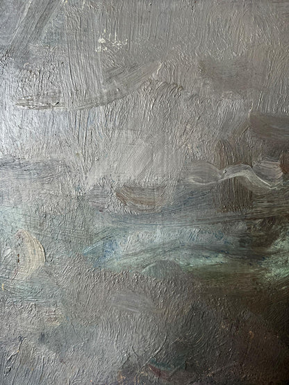 Oil painting Evening