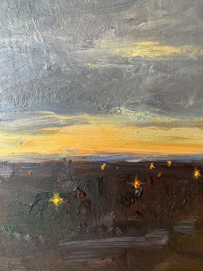 Evening countryside