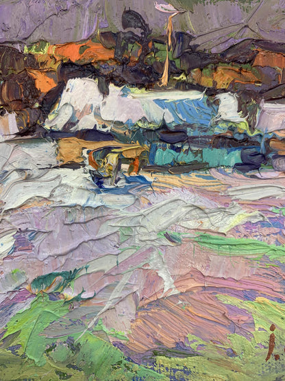 Village landscape 