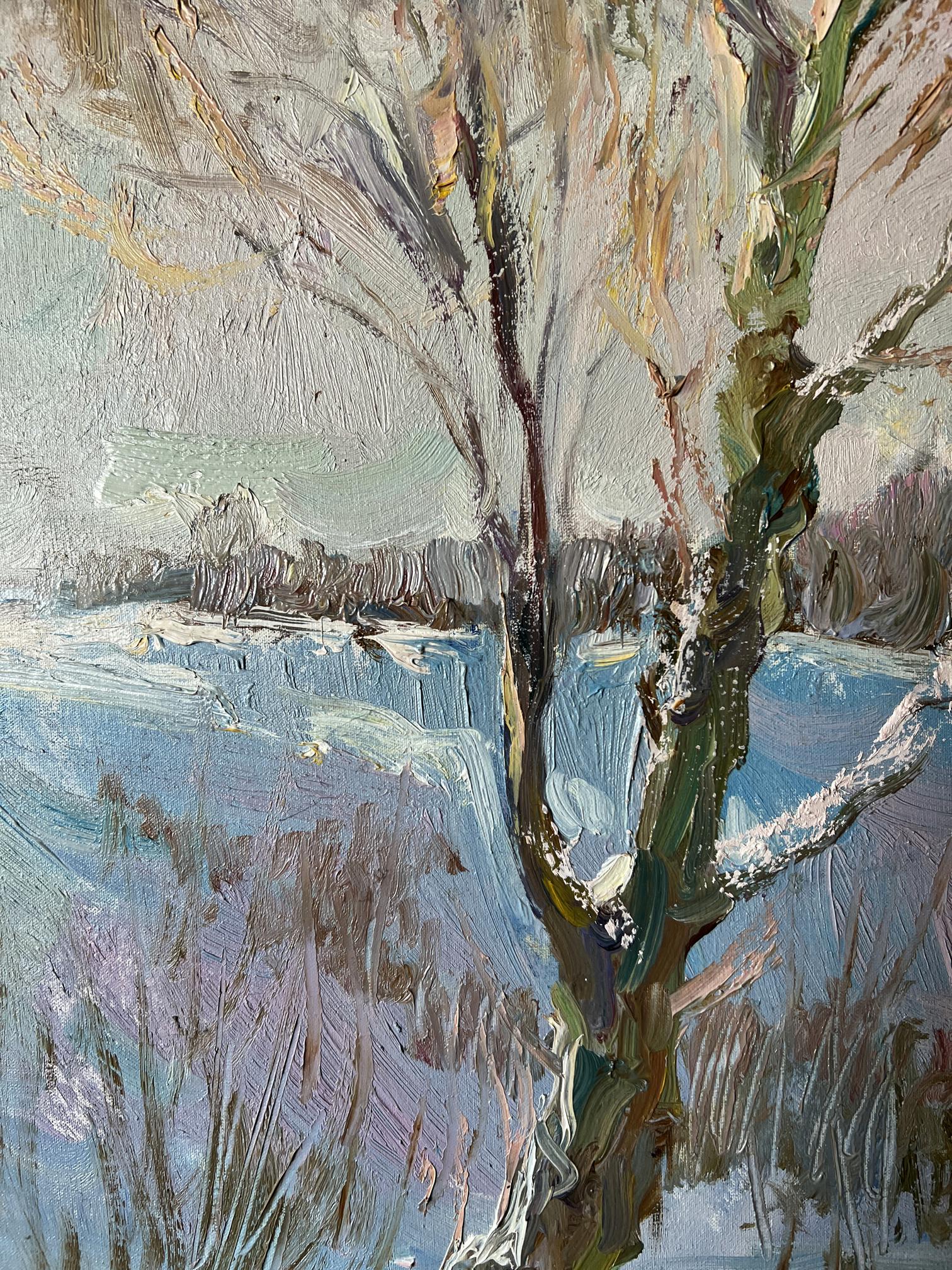 Oil painting January 