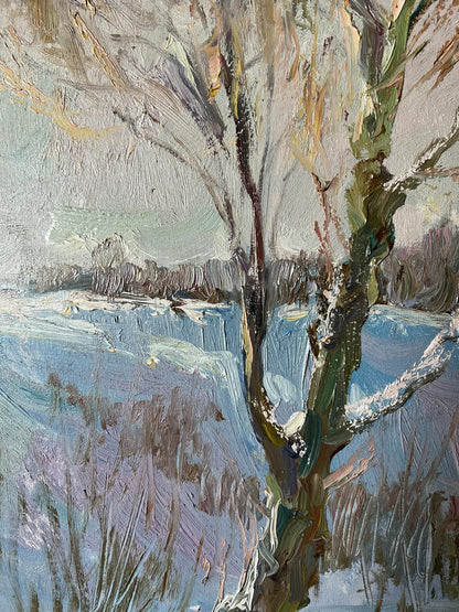 Oil painting January 