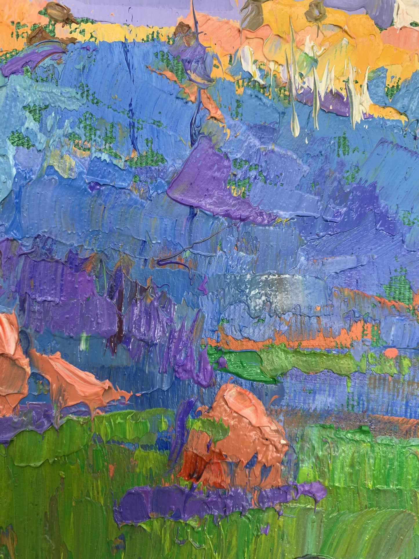 Evening Ray brought to life in oil by Oksana Ivanyuk