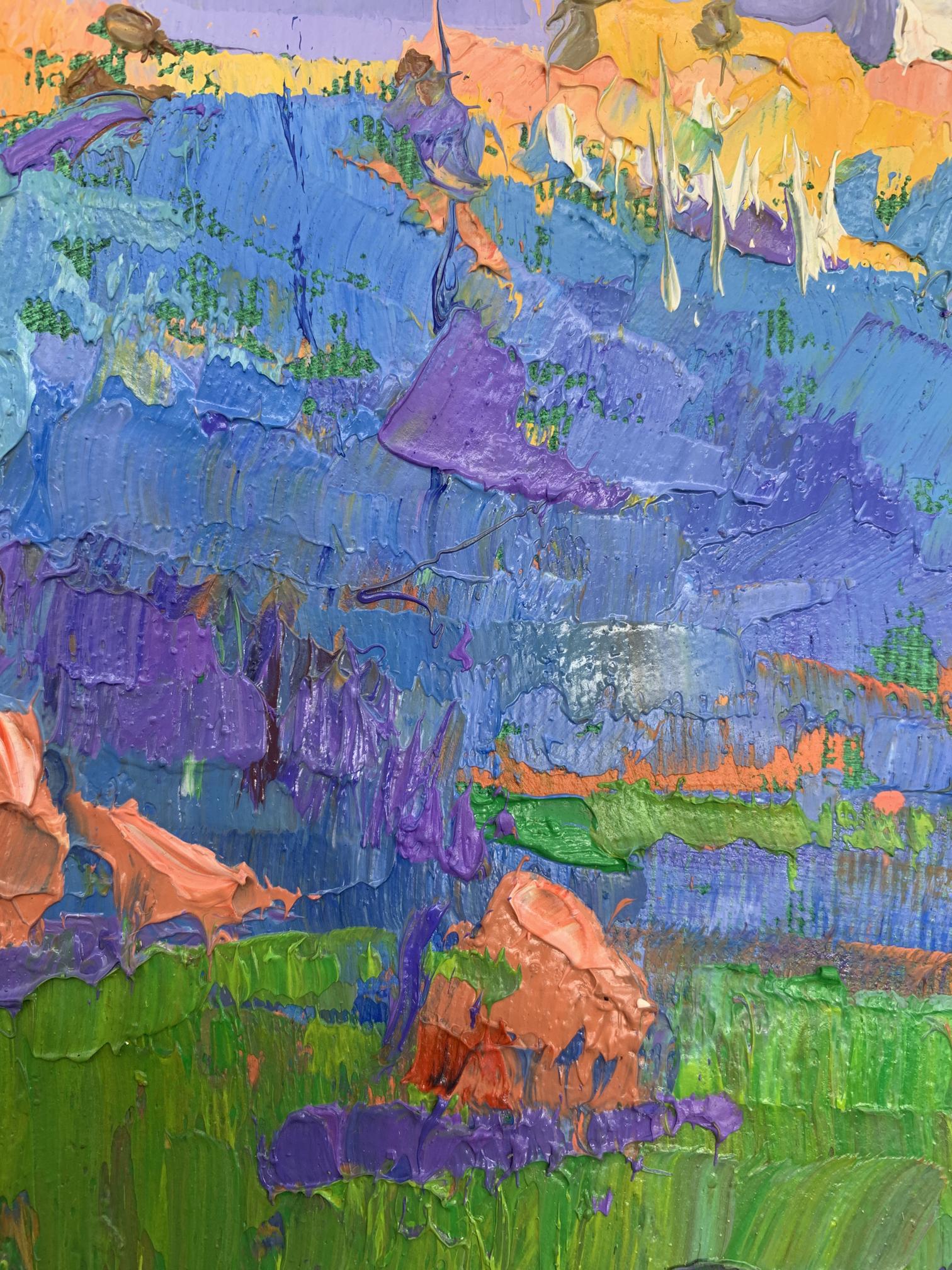 Evening Ray brought to life in oil by Oksana Ivanyuk