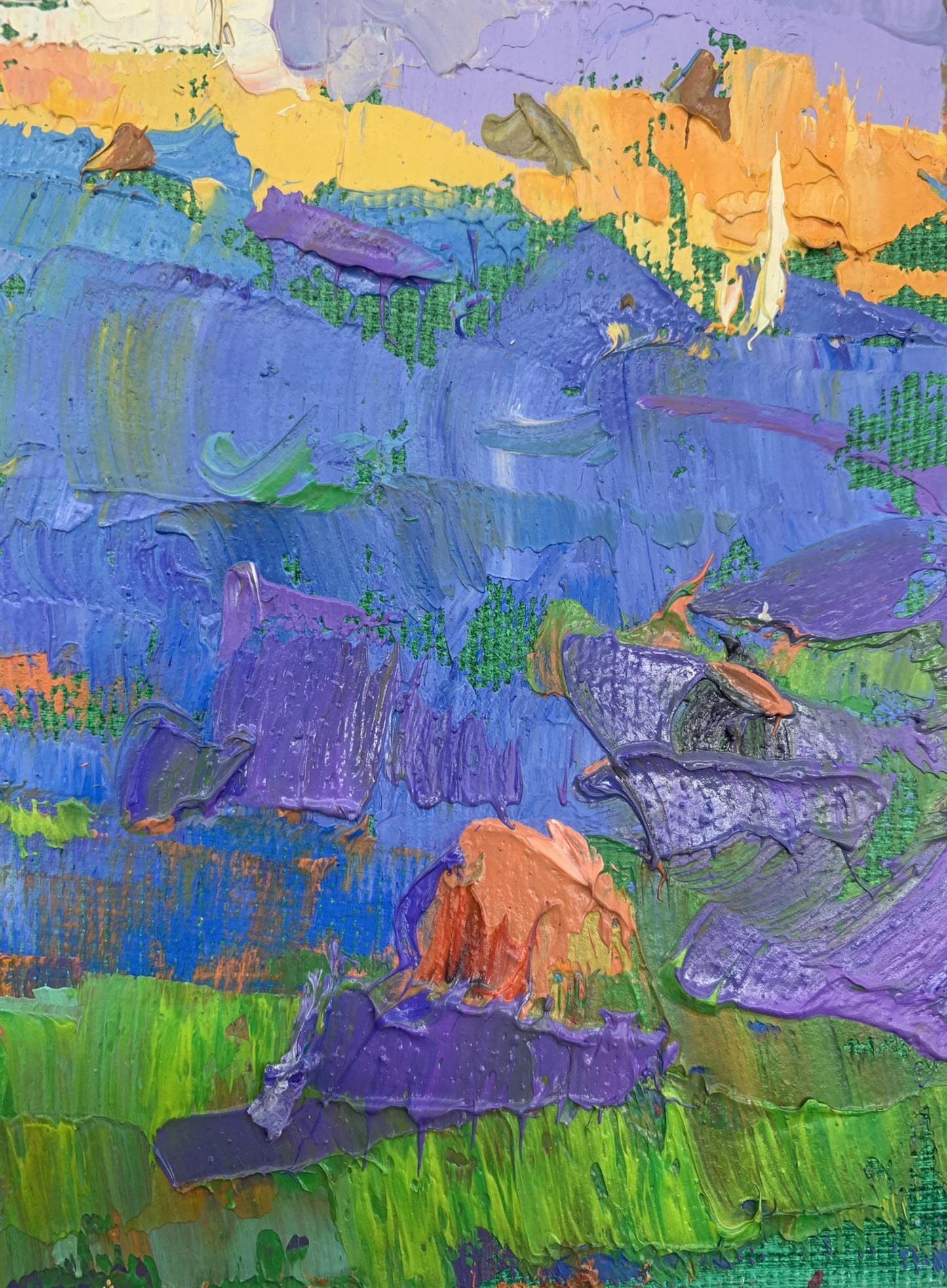 Evening Ray immortalized in oil by Oksana Ivanyuk
