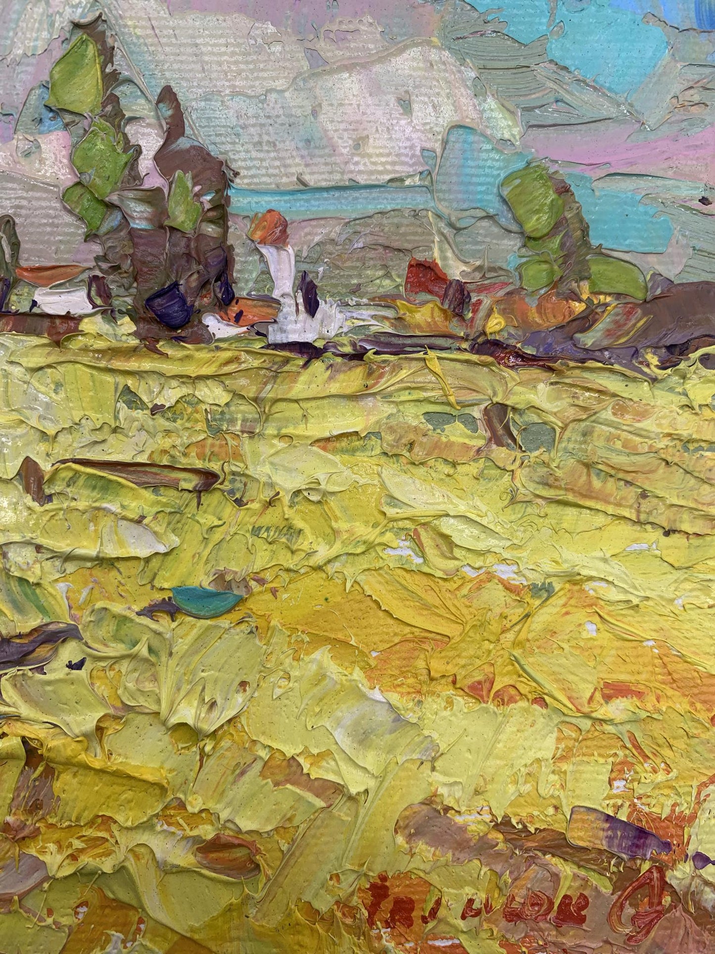 Artist's signature 