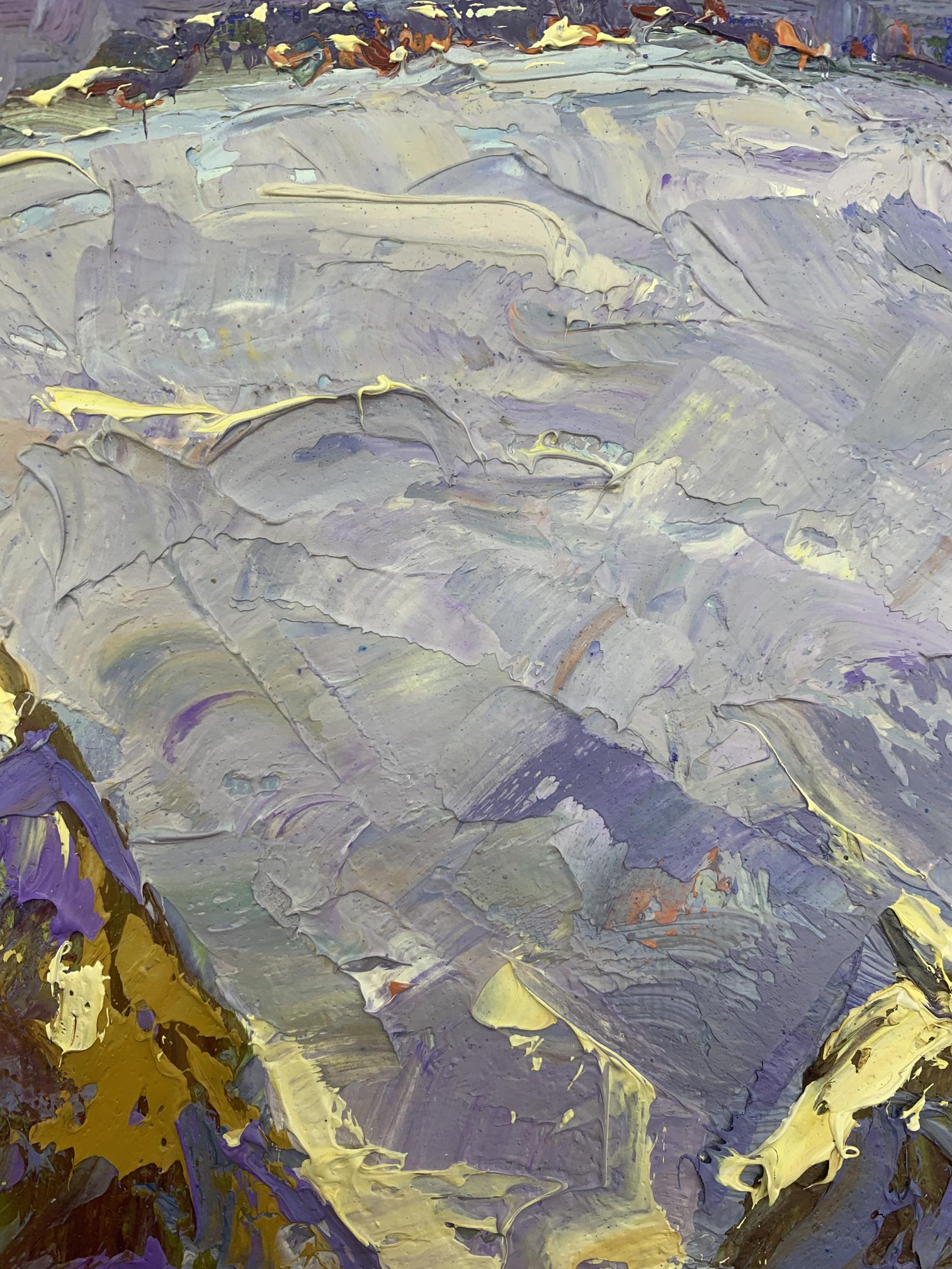 Oil Painting Moon Nature Landscape 