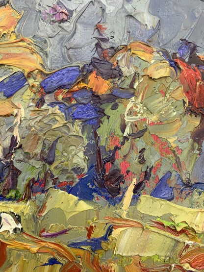 Evening Autumn Landscape 