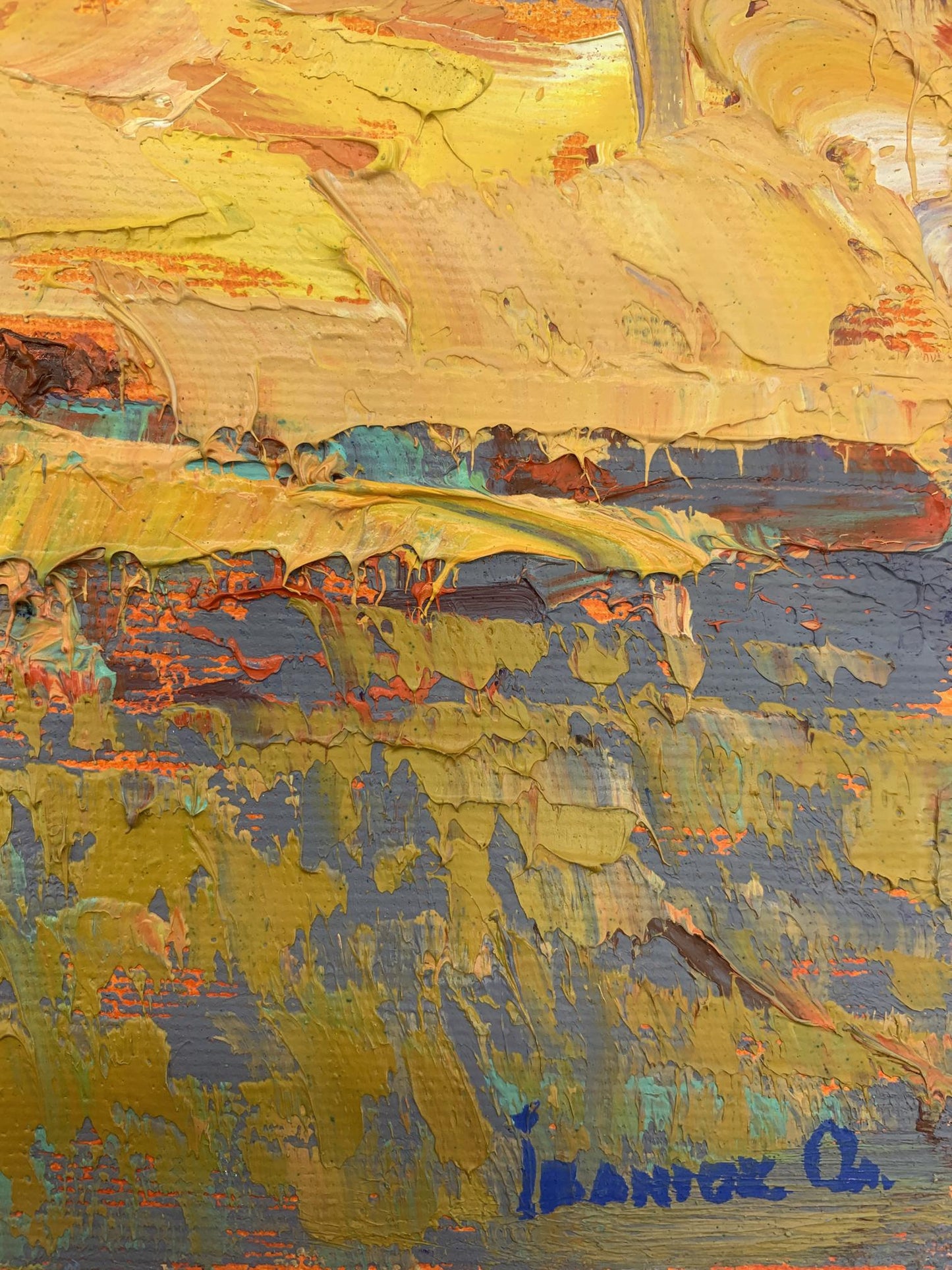 Artist's signature 