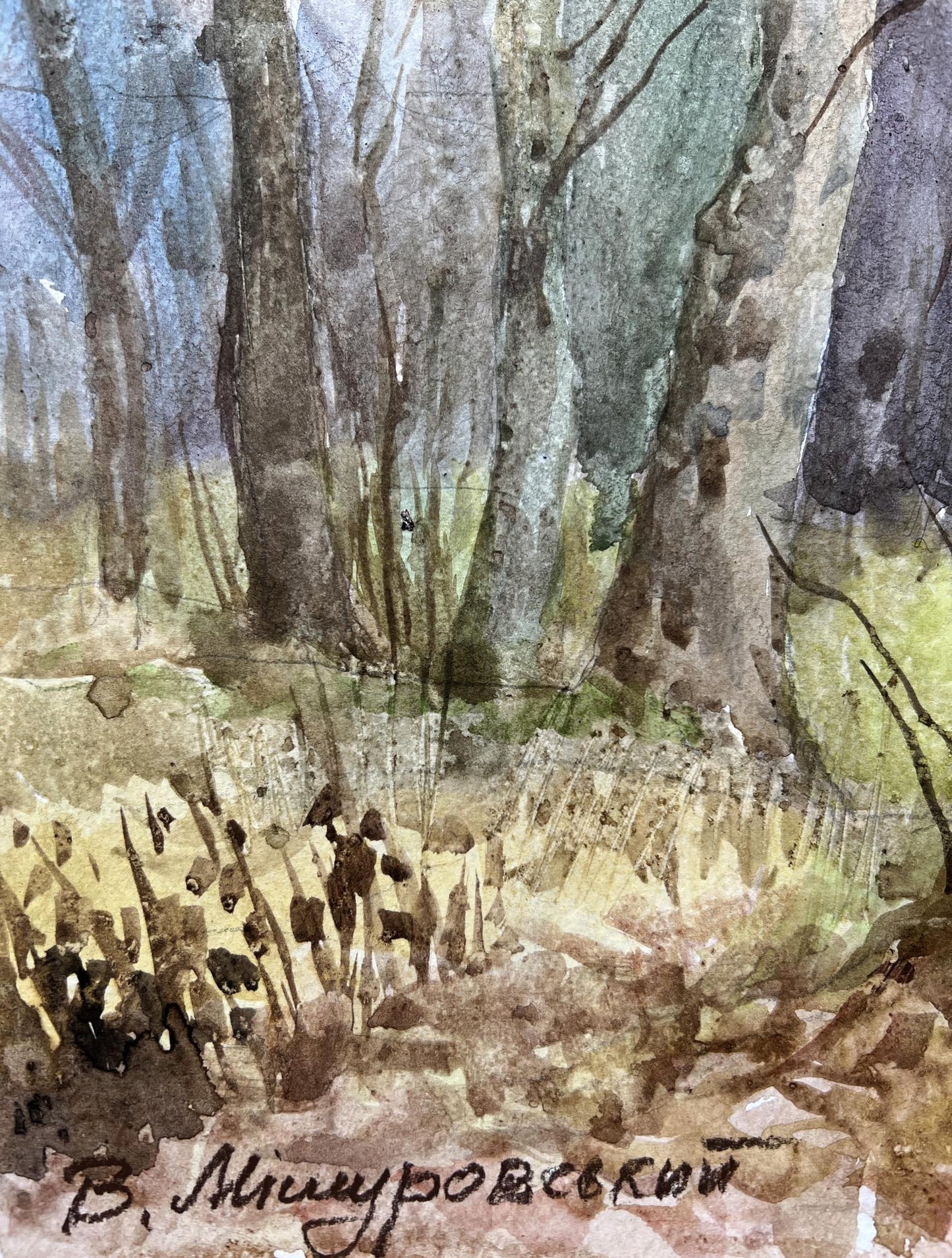 Artist's signature 