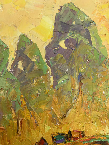 Oil Painting Nature Landscape 