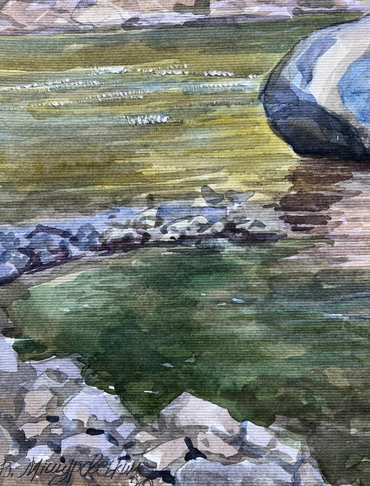 Artist's signature 