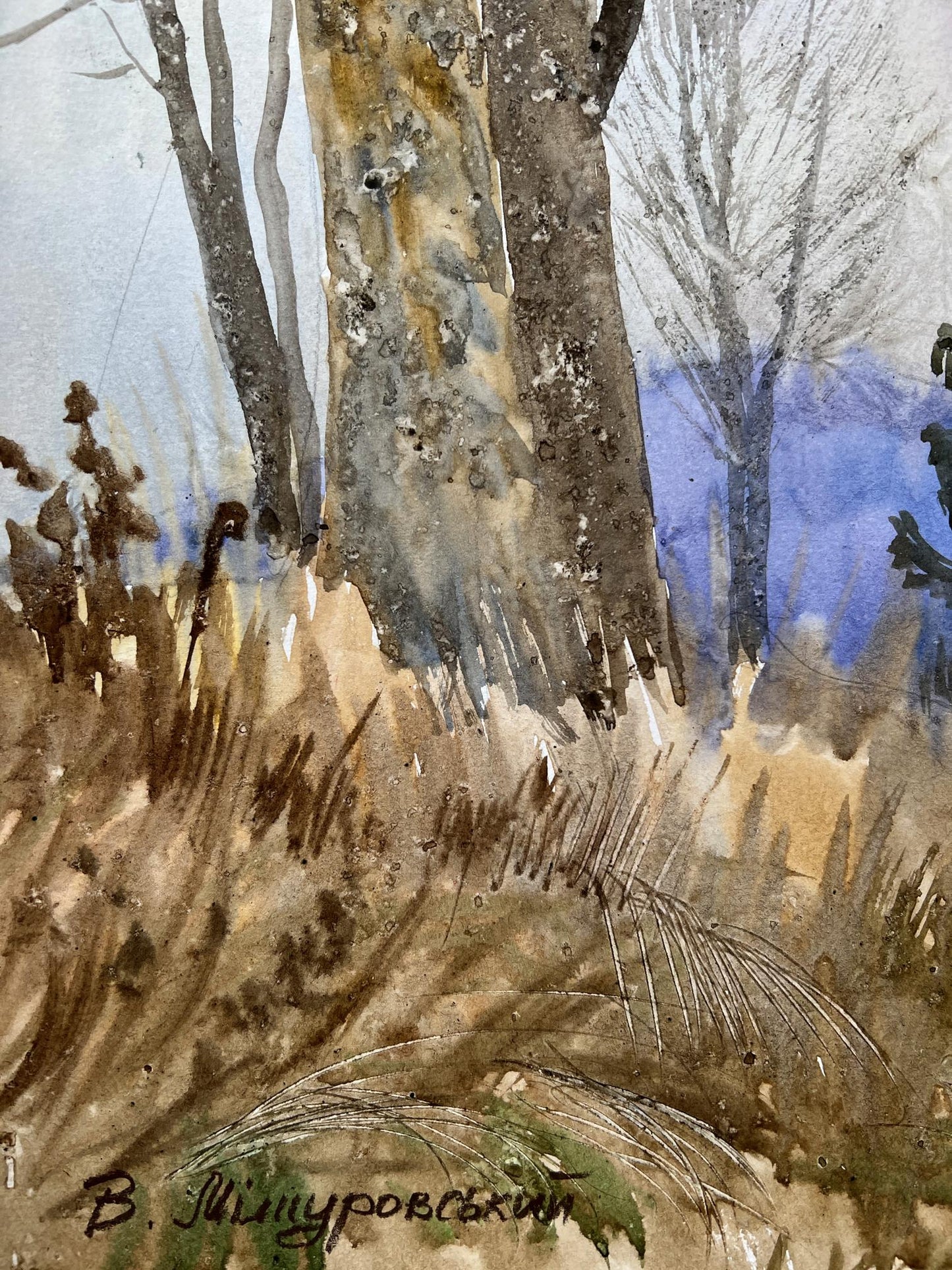 Artist's signature 