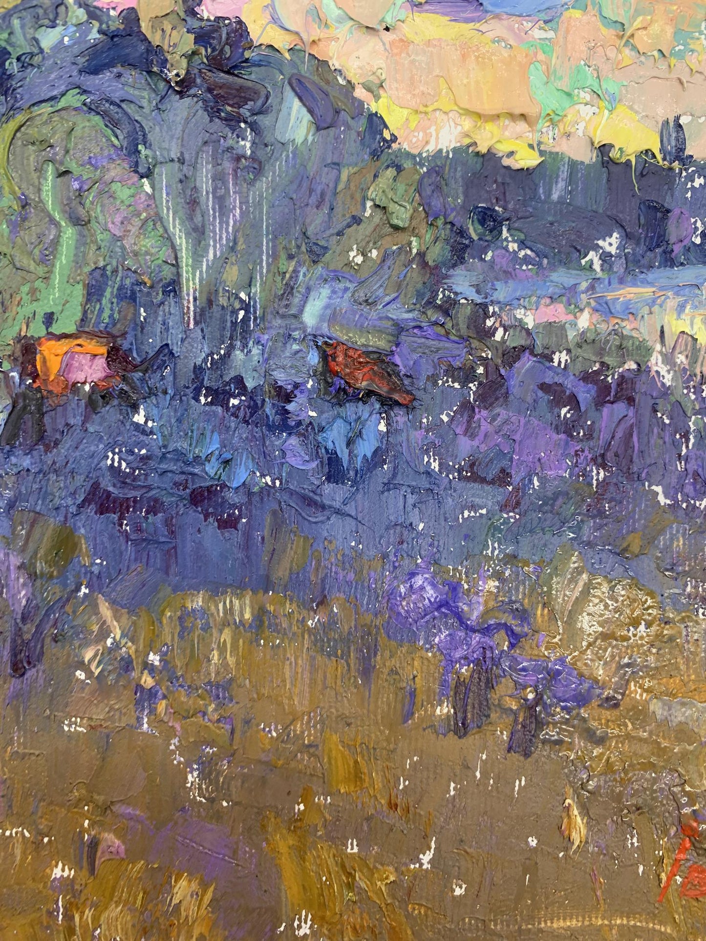 Oil Painting Forest Nature Landscape 