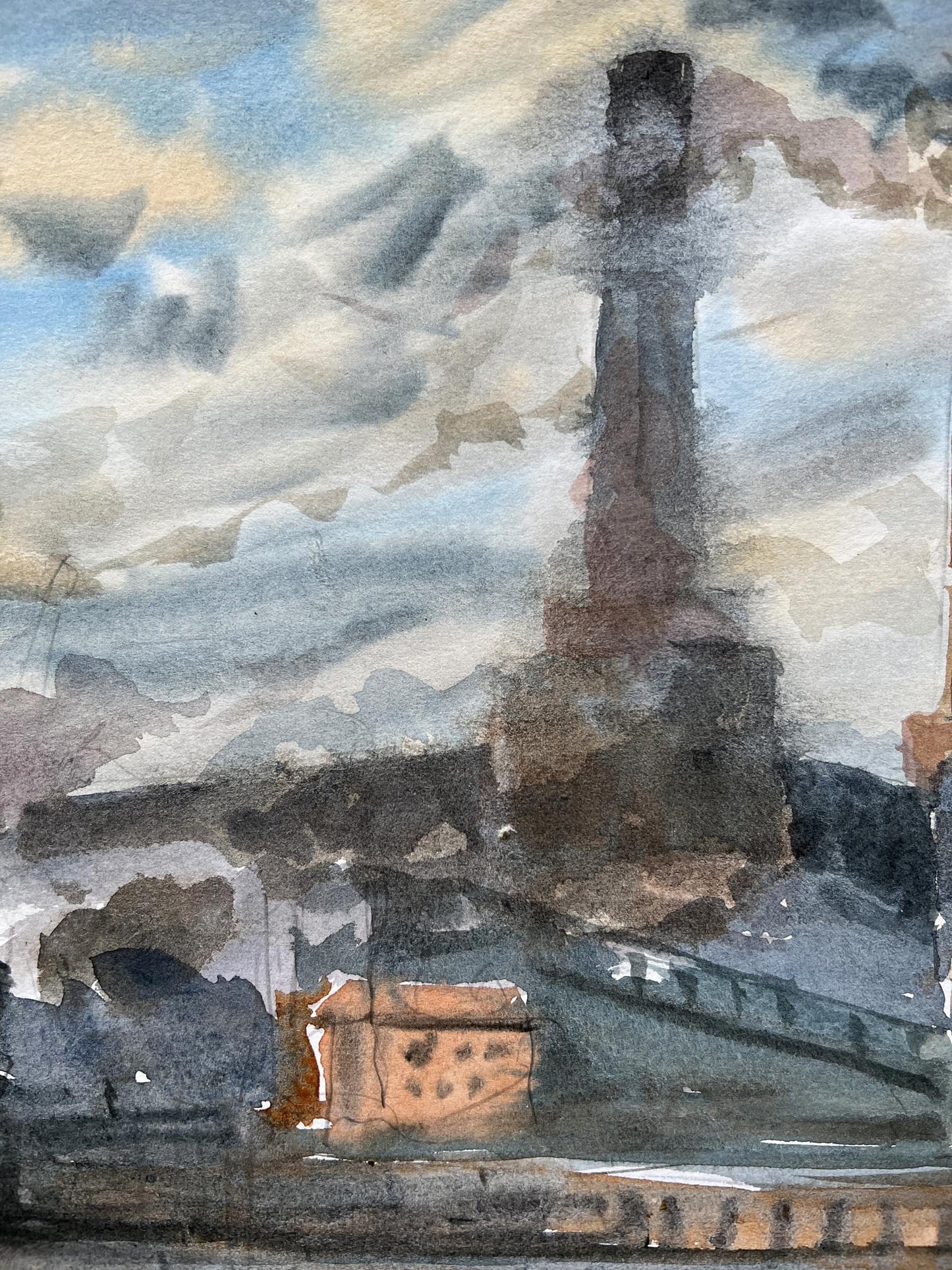 Urban River landscape  