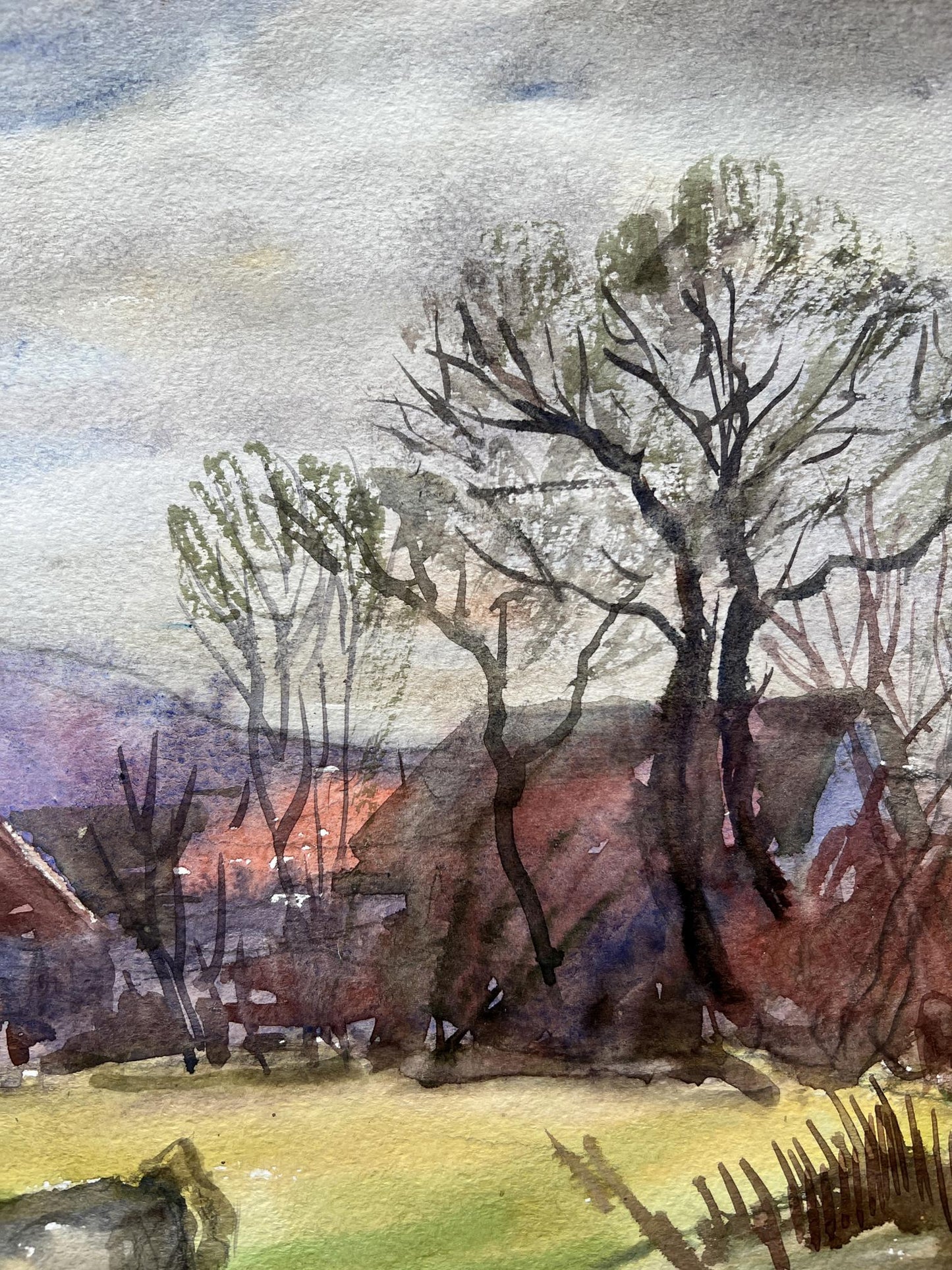 Village landscape 