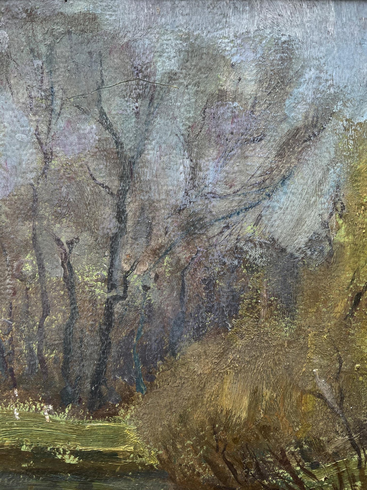 Oil painting hydropark