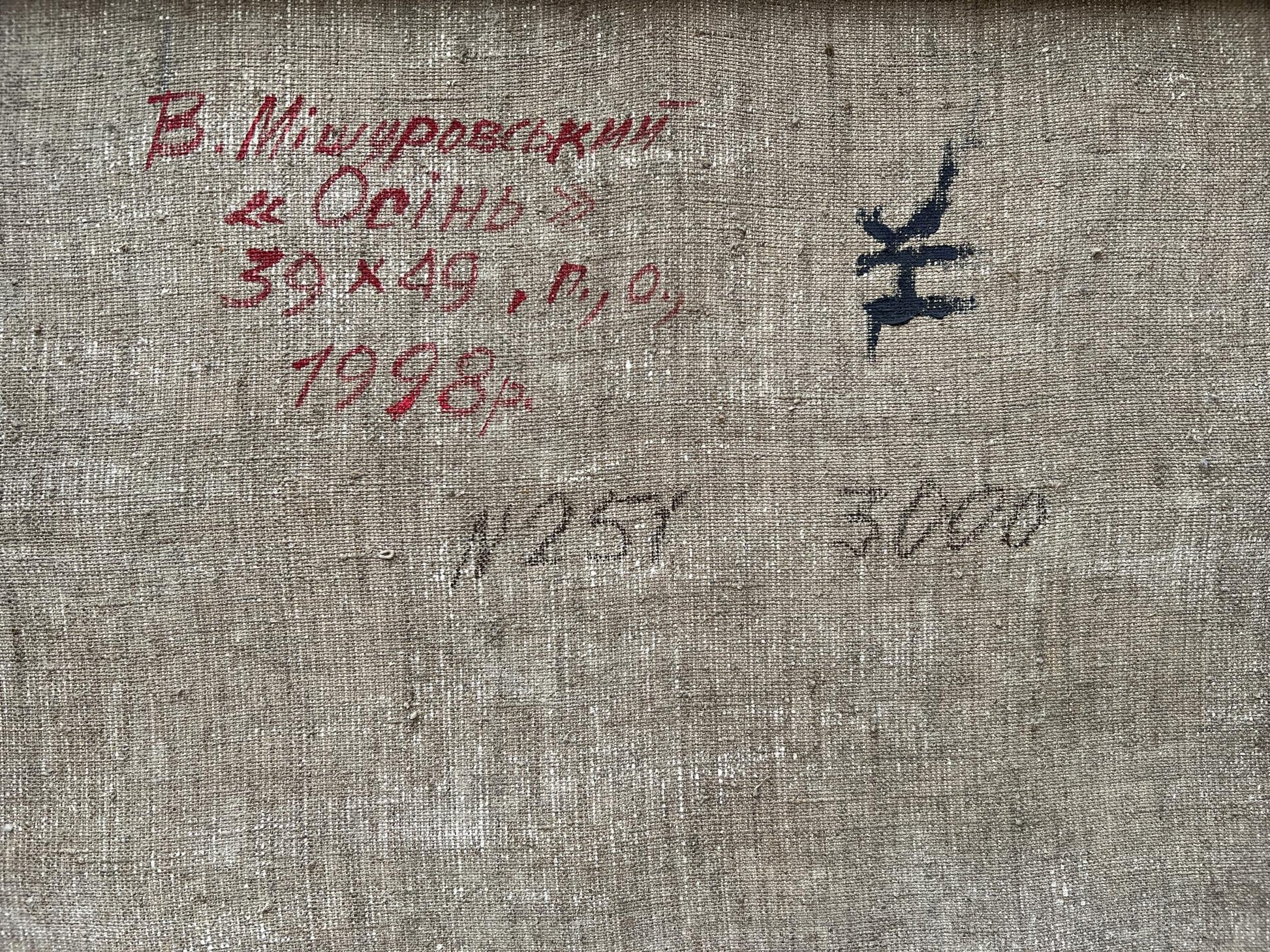 Backdrop of the painting 
