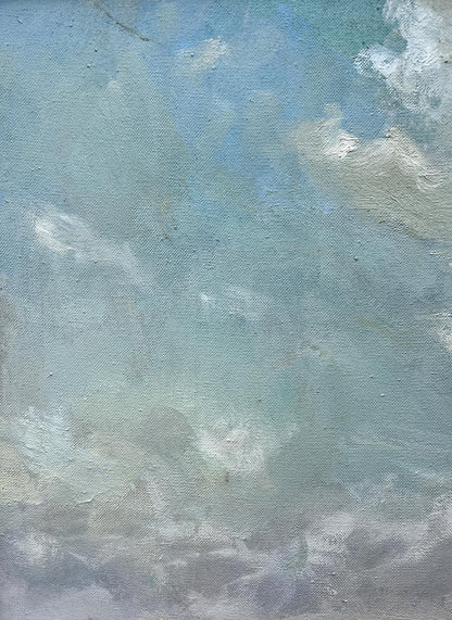 Oil painting sea 
