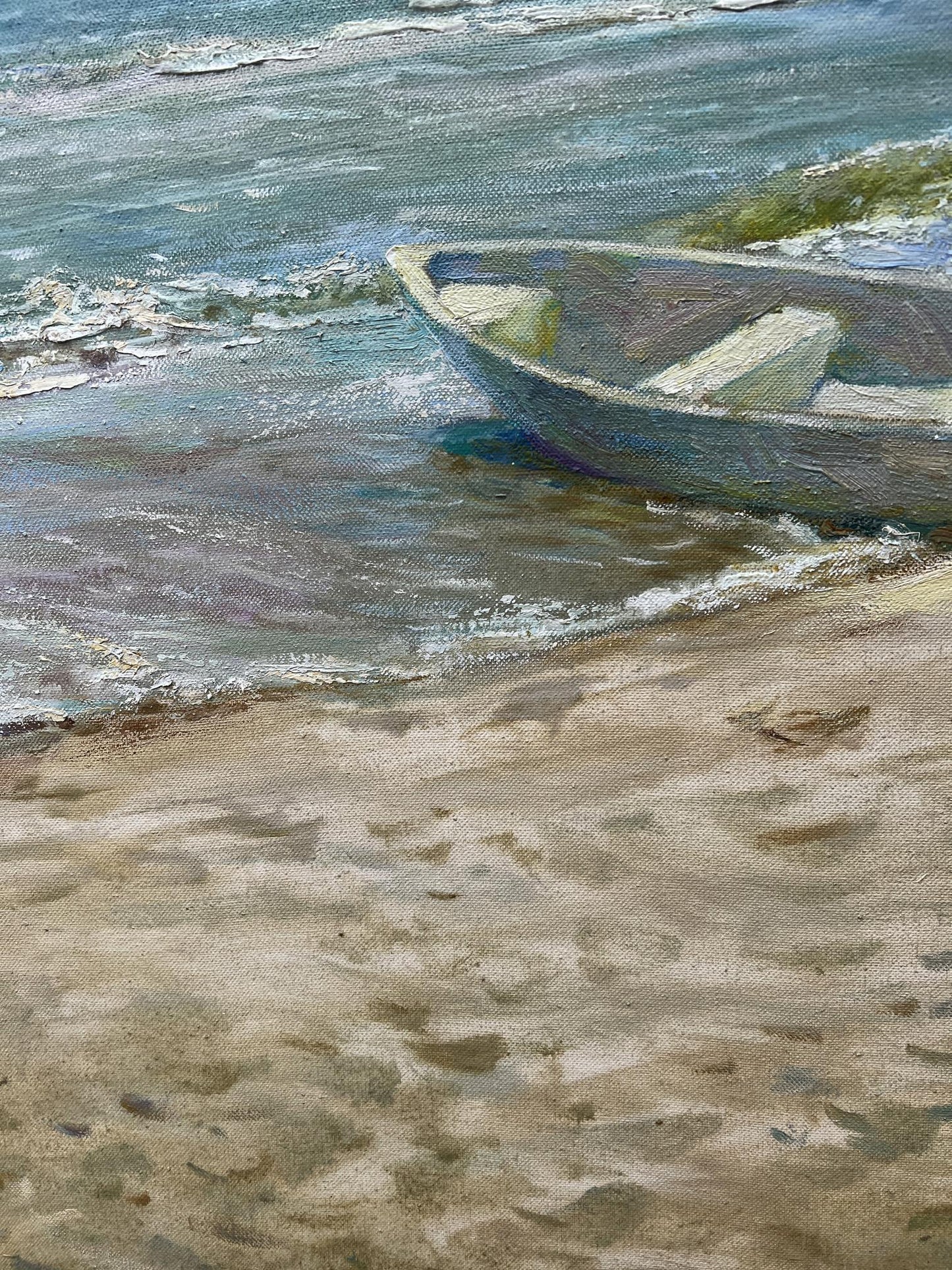 Oil painting Sea Nature Landscape 