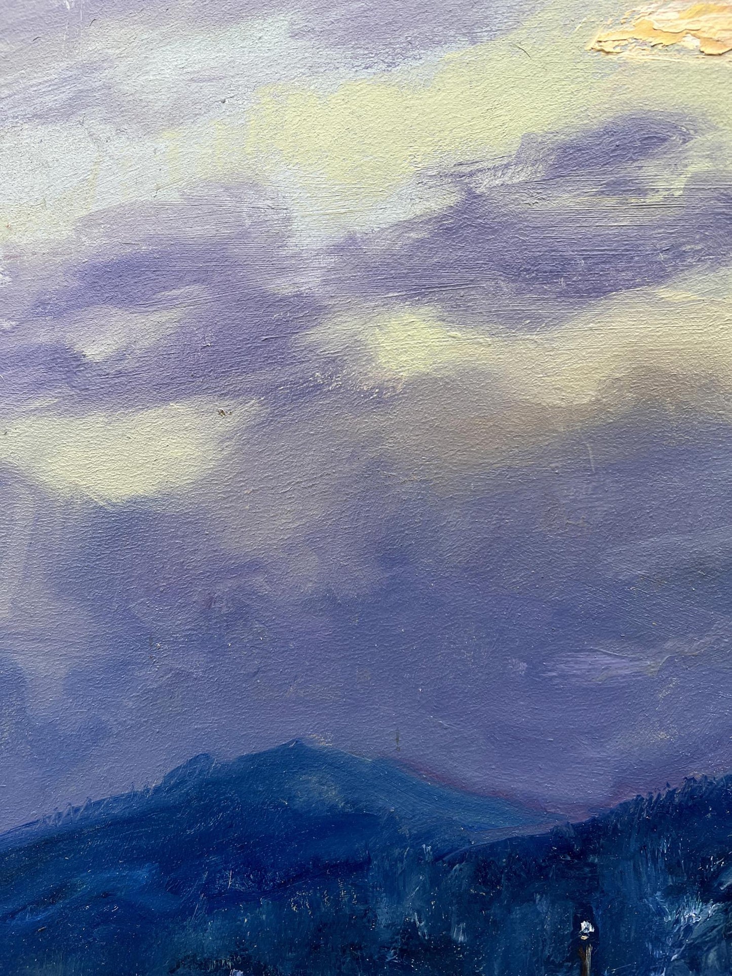 Oil painting cloud 