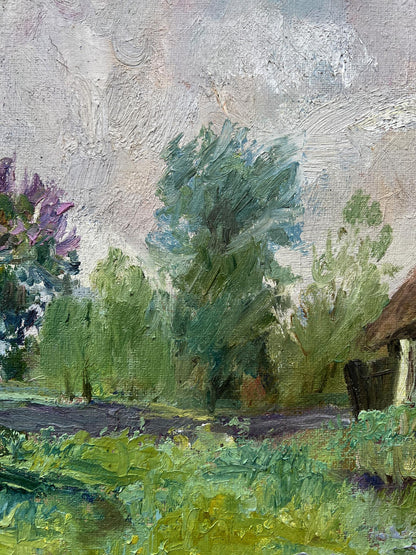 Spring Village landscape 