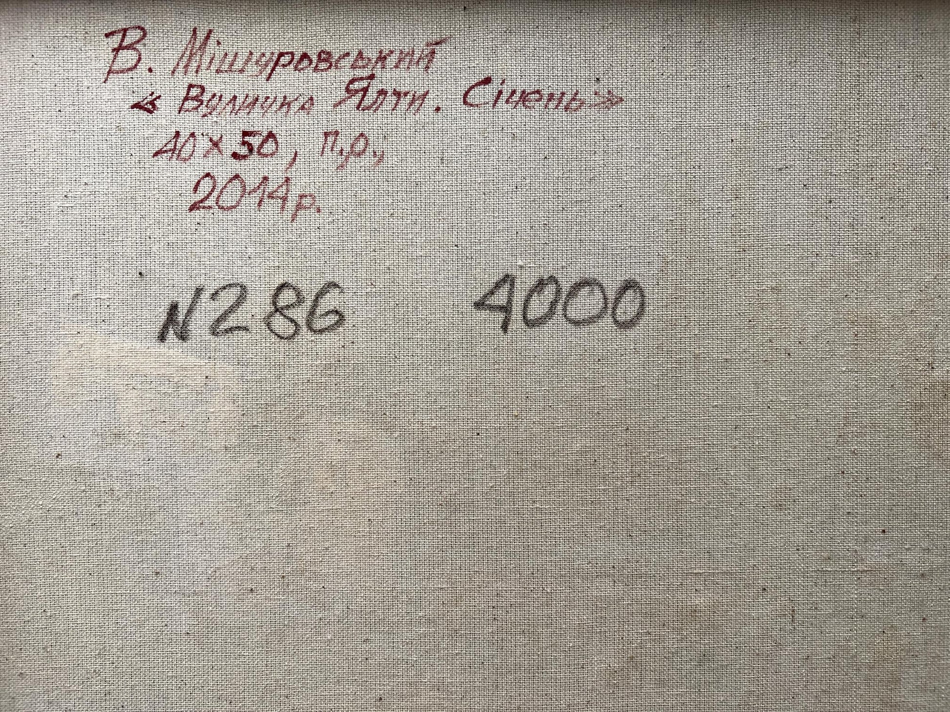 Backdrop of the painting 