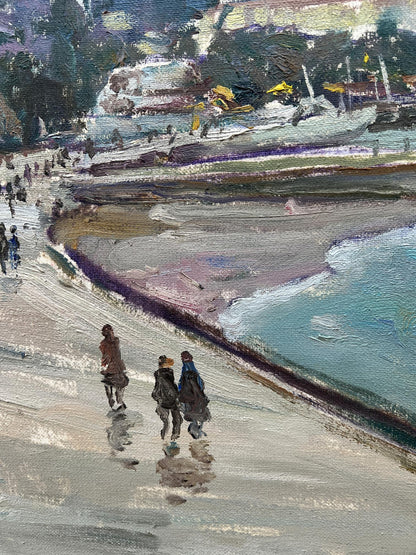 Oil painting Cityscape