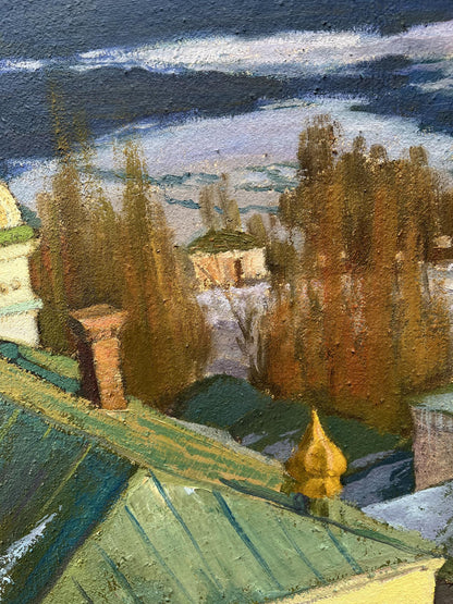 Oil painting Nature Landscape 