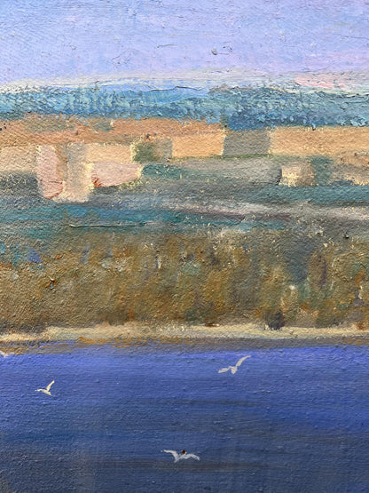 Oil painting Spring Nature Landscape 
