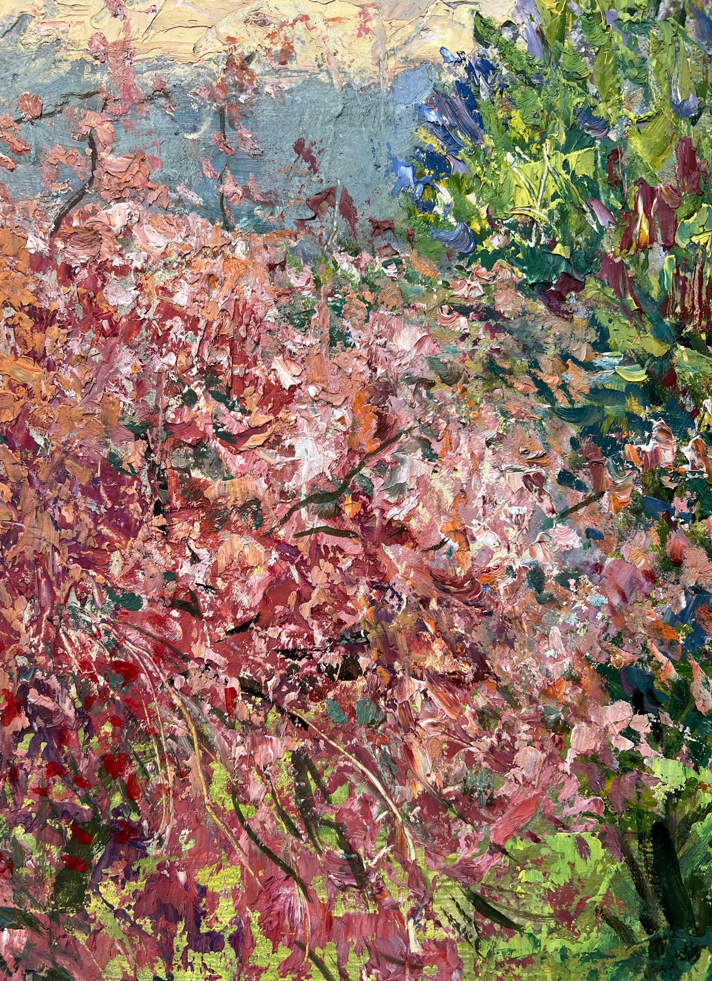 Oil painting Spring Nature Landscape 