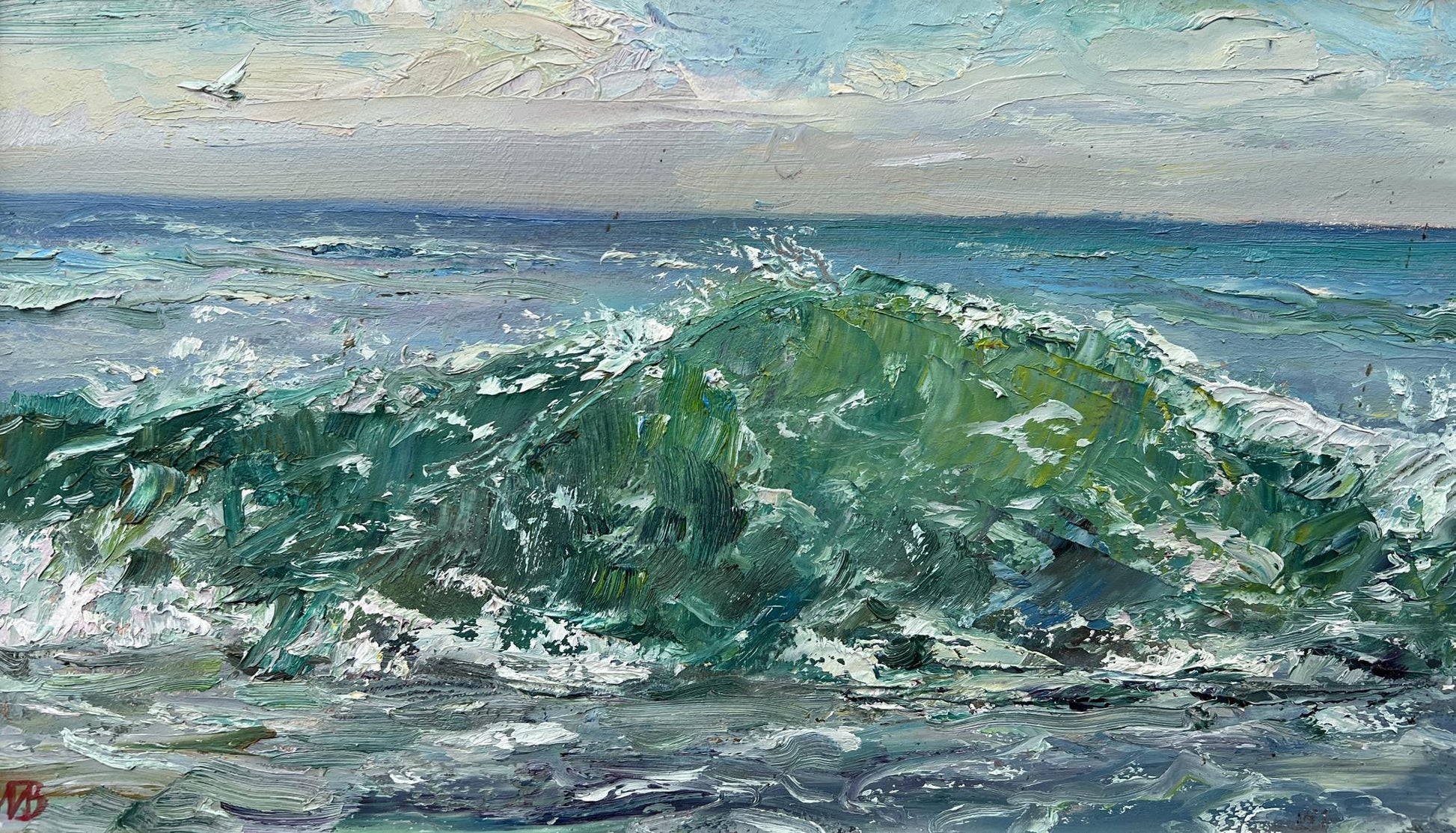 Oil painting Wave V. Mishurovsky