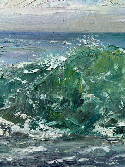 Oil painting Wave 