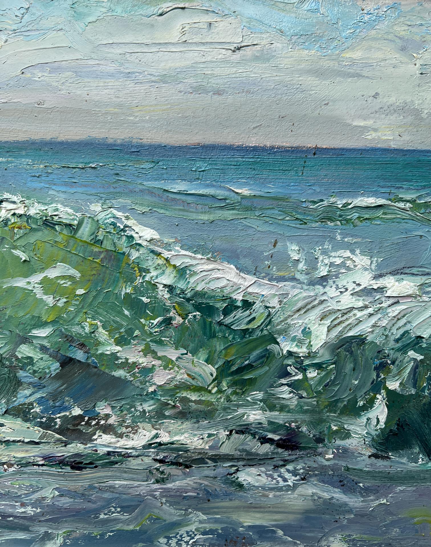 Oil painting  Seascape