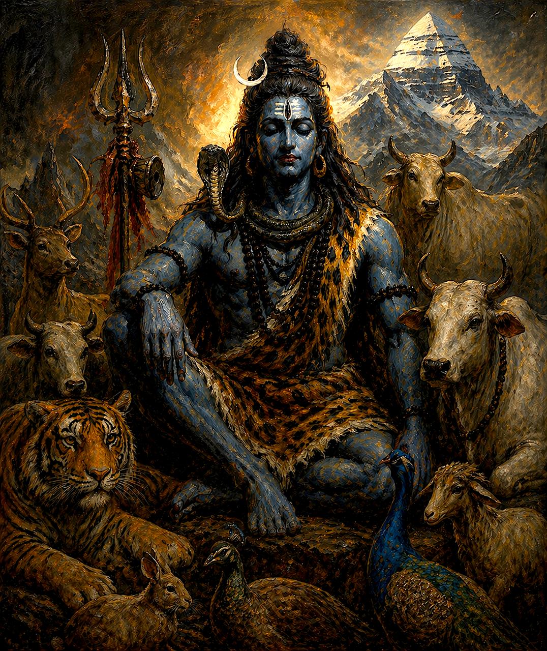 Shiva in Eternal Silence