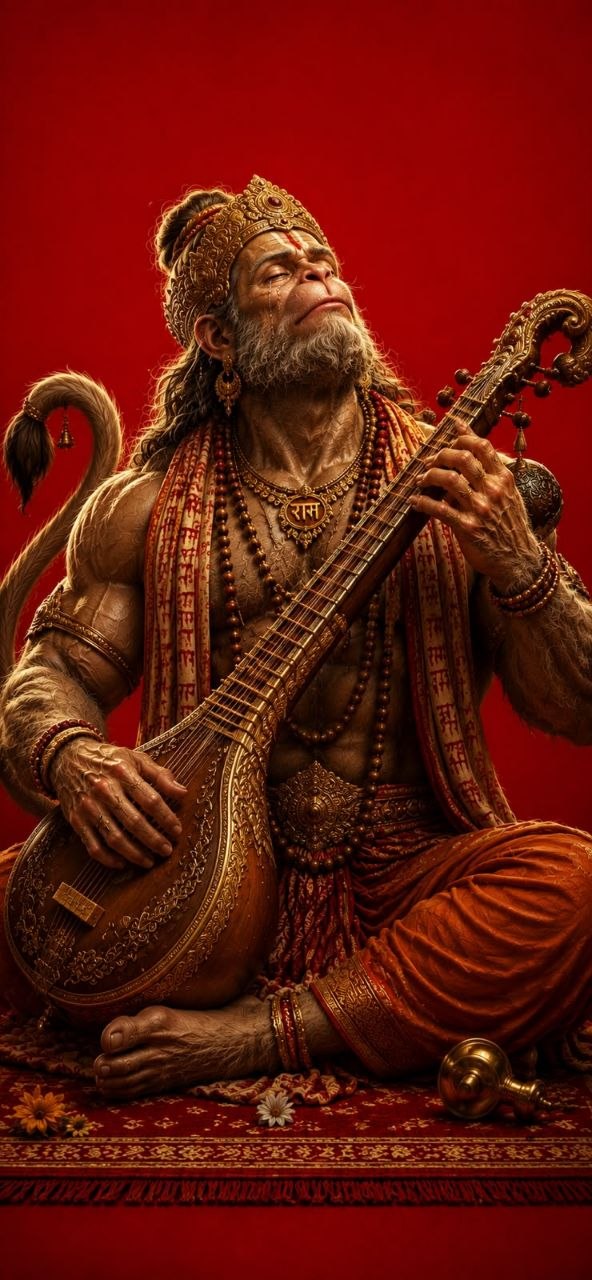 Custom painting for Rishi Hanuman