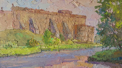 Oil painting Fortress Serdyuk Boris Petrovich