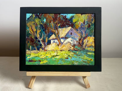 Oil painting Lit by the sun Ivanyuk Oksana