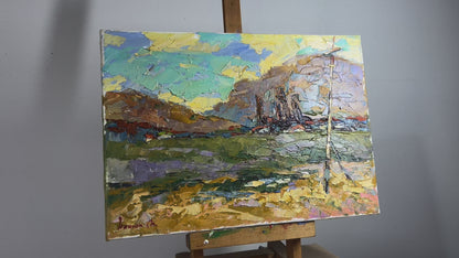 Oil painting Distant land Ivanyuk Alex