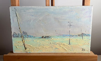Oil painting In the distance Ivanyuk Alex