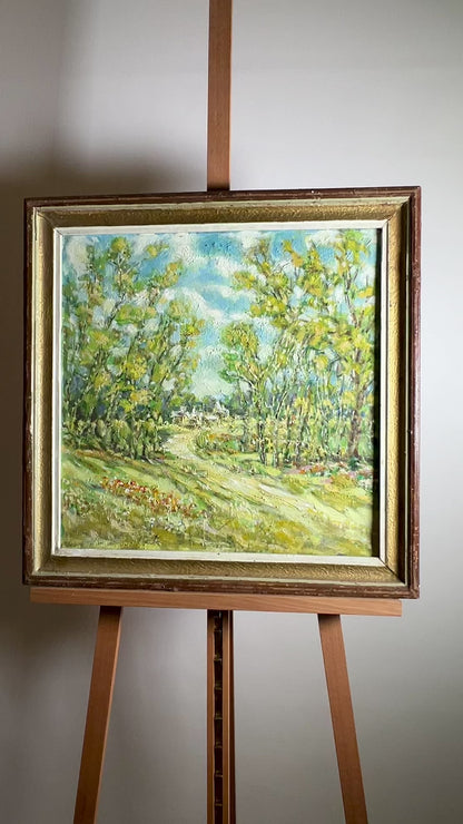 Oil painting The Brilliance of Summer Woods Shapoval Ivan Leontyevich