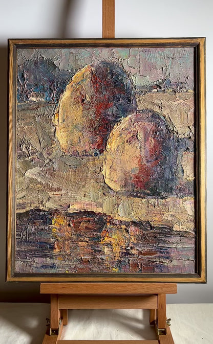 Oil painting August morning Mazur Vladimir