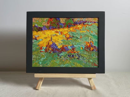 Oil painting The last ray of sunshine Oleksiy Ivanyuk