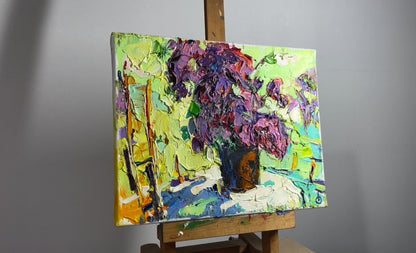 Oil painting Lilac Alex Ivanyuk