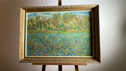 Oil painting Autumn has come Shapoval Ivan Leontyevich