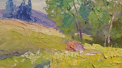 Oil painting Cone Boris Serdyuk