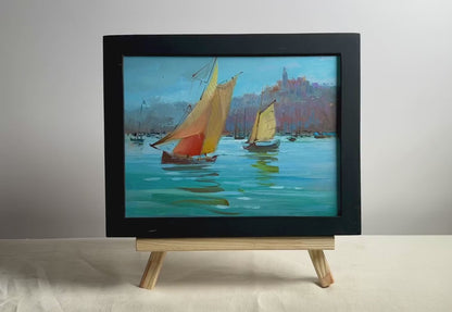 OIl painting Sailing holidays Yuriy Suprunchuk