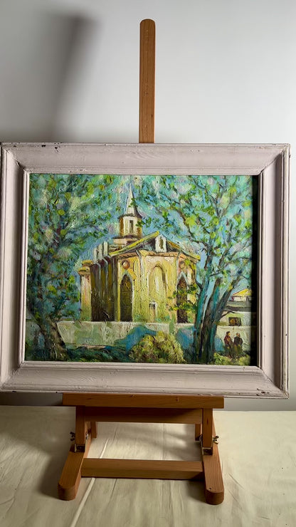 Oil painting Church in Sumy Shapoval Ivan Leontyevich
