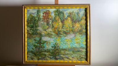 Oil painting Autumn colors Shapoval Ivan Leontyevich