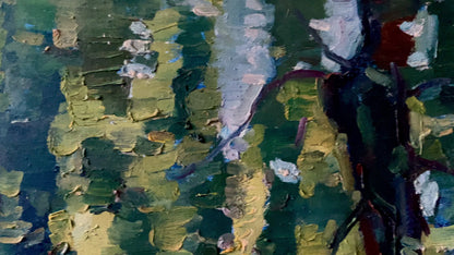 Oil painting coolness Peter Dobrev
